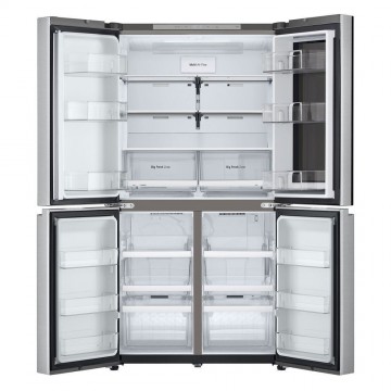 LG Ψυγείο Ντουλάπα 666lt Total NoFrost Υ178.7xΠ91.4xΒ72.5εκ. Inox GMV960MBDE